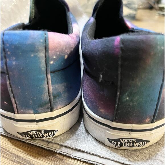Vans Slip On Trippy Purple Galaxy Festival Women’s Size 9.5 Shoes Sneakers - Picture 7 of 7